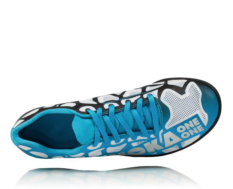 Hoka One One スニーカー メンズ 白/青 - ロケットX - AW6085239